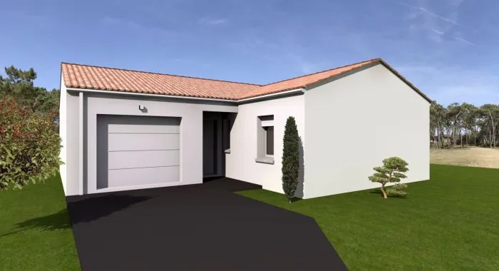 image de Projet de construction d'une maison 69 m² avec terrain à SOULLANS (85)