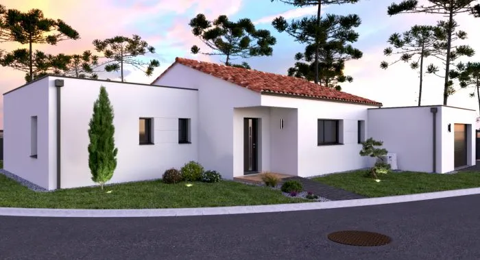 image de Projet de construction d'une maison 117 m² avec terrain à SAINT-HILAIRE-DE-RIEZ (85)